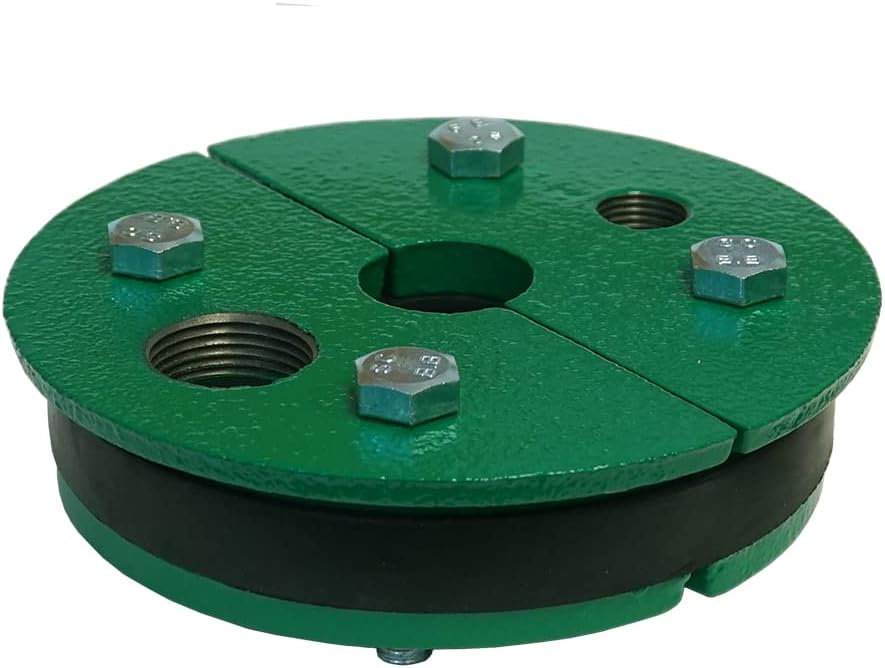 6 Cast Iron Well Seal with Split Top Plate E351