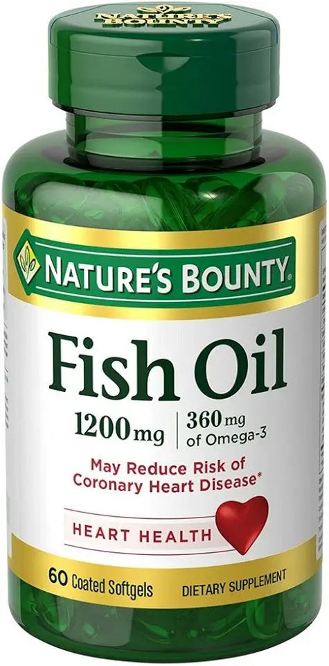 Fish Oil 1200mg Softgels Pack of 4 K889