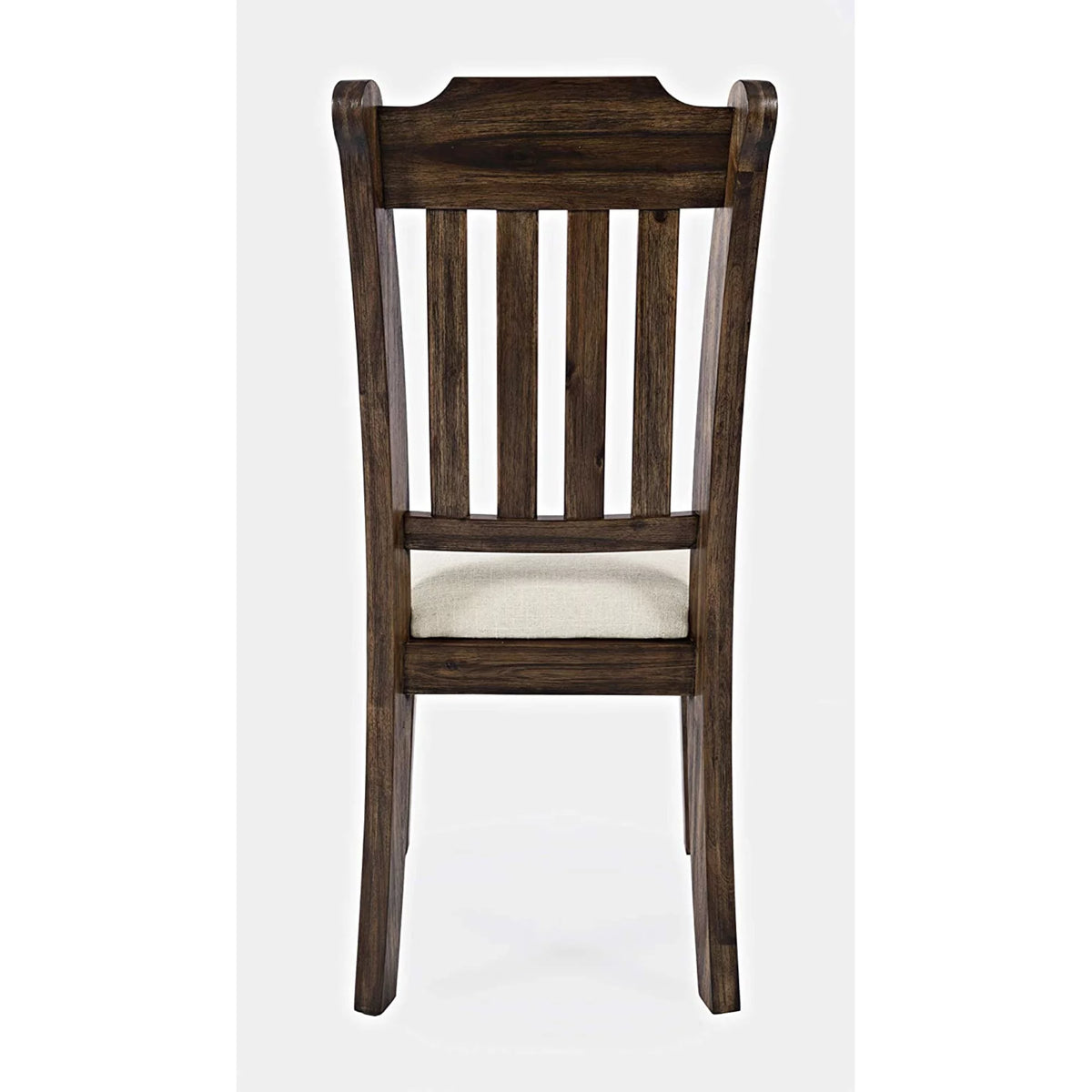 Solid Acacia Slatback Dining Chair Set of 2 D838930