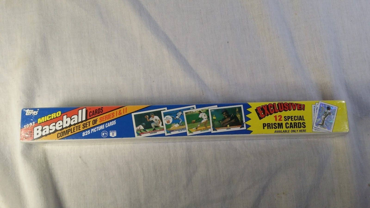 1993 Topps Micro Baseball Cards F24556