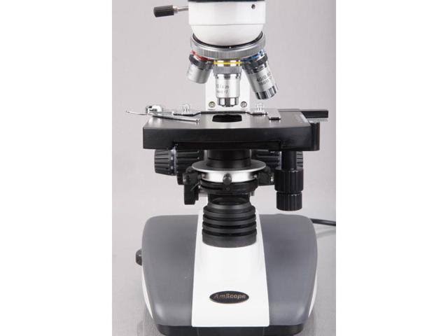 LED Binocular Biological Compound Microscope 40X-1600X U808637