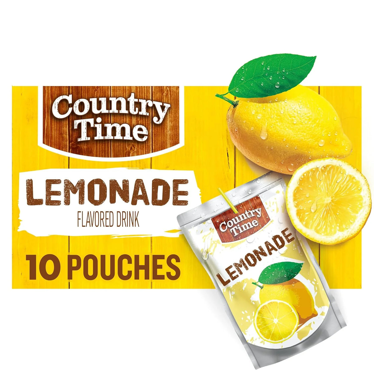 Flavored Drink Pouches, 10 Ct Box, 6 Fl Oz H236