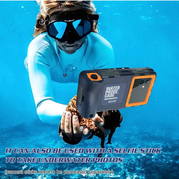 Waterproof Protective Case for Samsung Galaxy M21s and All Phones Up to 6.9 Inch with Lanyard O557894