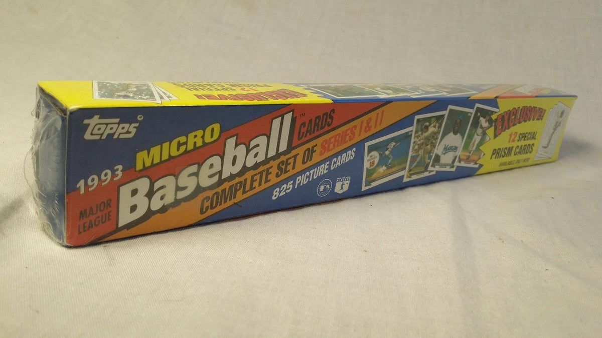 1993 Topps Micro Baseball Cards F24556