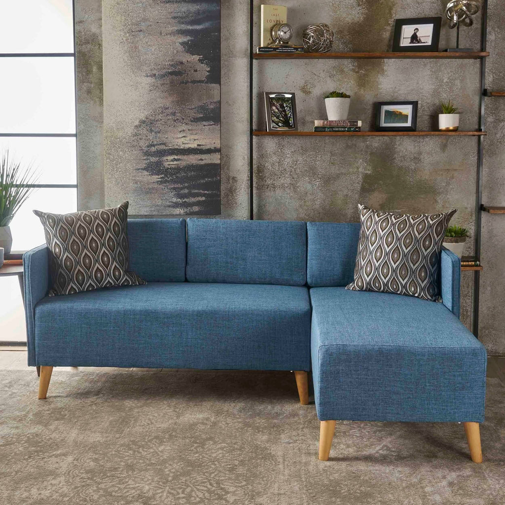 Muted Orange Chaise Sectional U503572