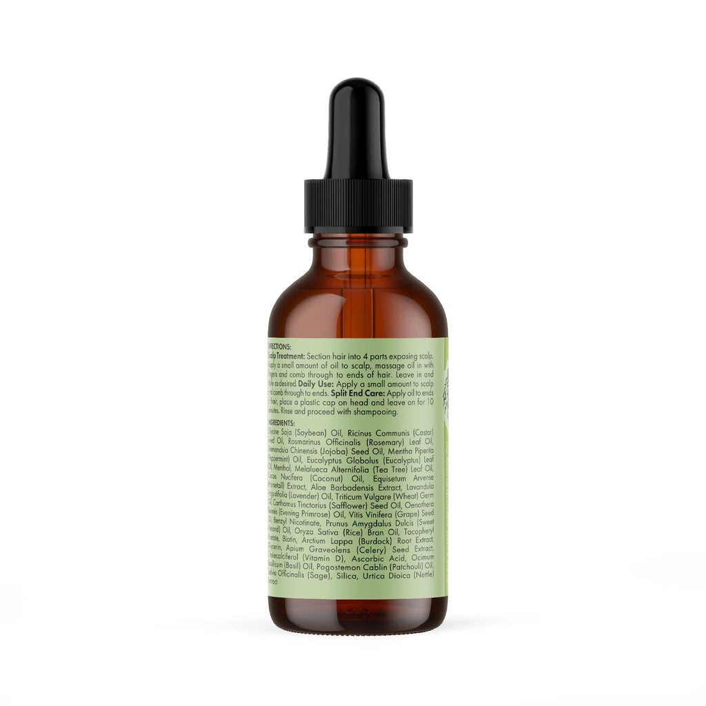 Rosemary Mint Scalp & Hair Strengthening Oil 2 oz R9371