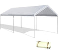 White Tarp Top Canopy Replacement Cover Q36581