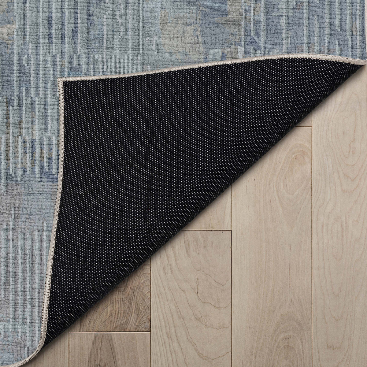 Blue Vintage Flatweave Area Rug M450