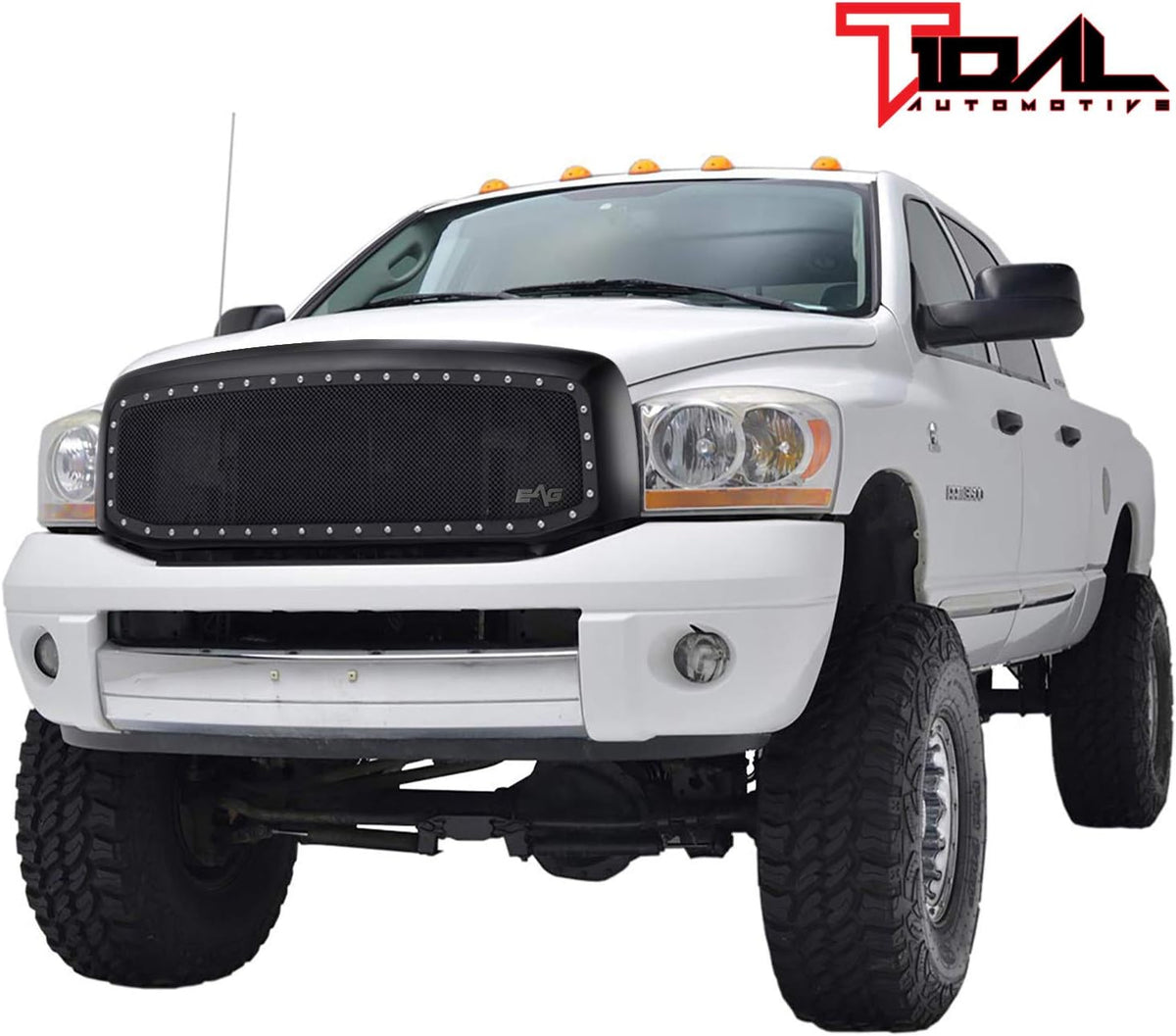 Black Steel Mesh Replacement Grille I98197