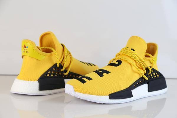 Yellow NMD Human Race Shoes C205183