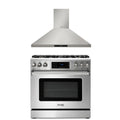 36 Gas Range and Range Hood A6136