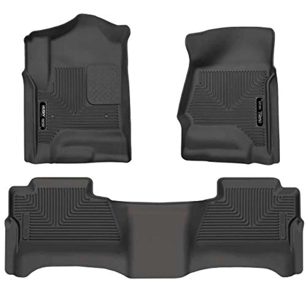 Black Front & 2nd Seat Floor Liners O5942